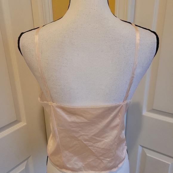 VASSARETTE BUTTON DOWN CAMI TOP, SIZE 36 - Picture 3 of 4